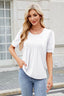 Round Neck Short Sleeve T-Shirt
