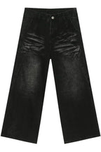 Men's Wide Leg Jeans with Pockets