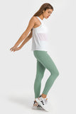 Millennia High Waist Ankle-Length Yoga Leggings - felvior