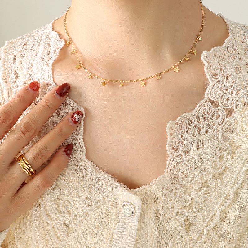 Titanium Steel Charm Necklace - felvior