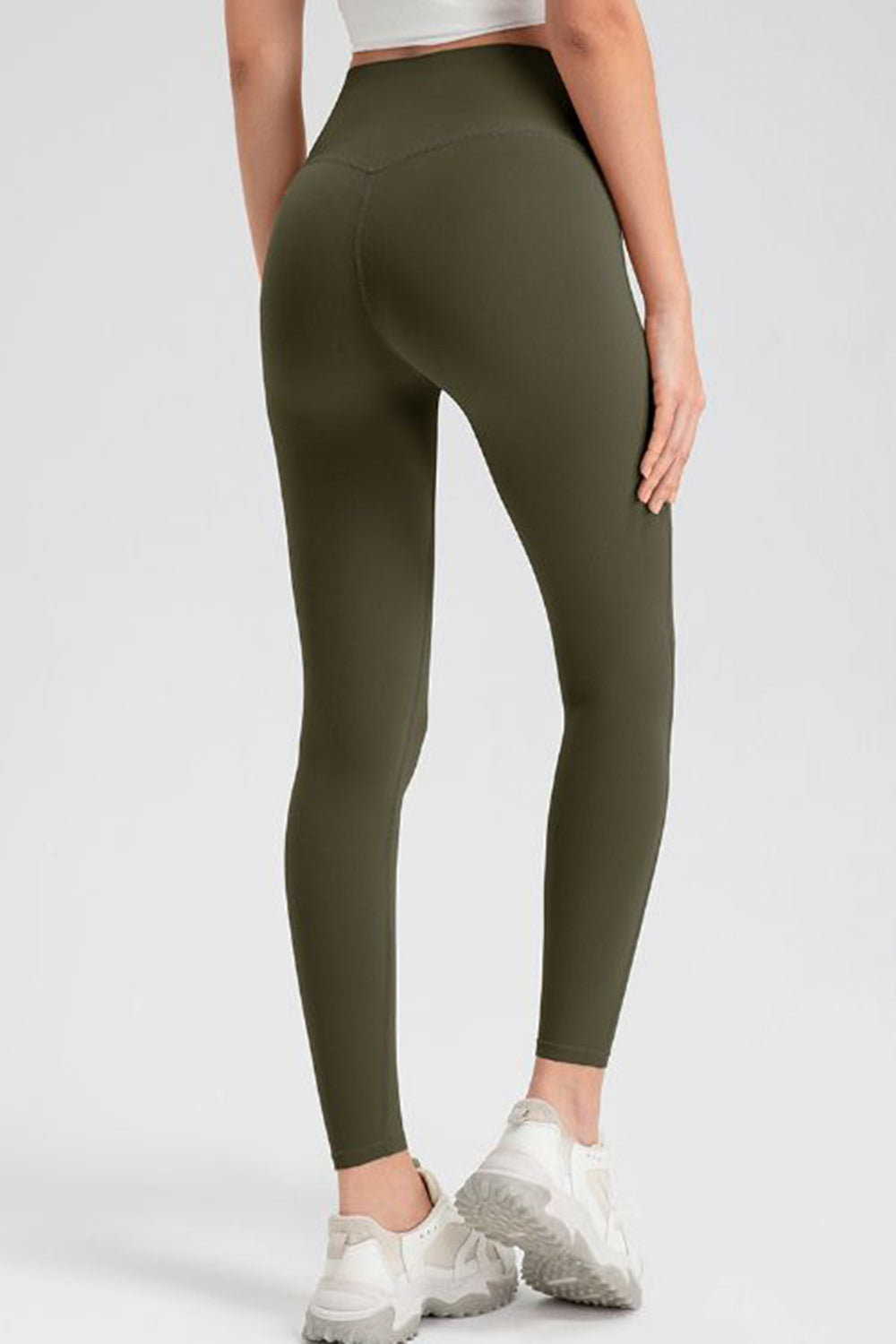 High Waist Skinny Active Pants - felvior