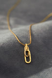925 Sterling Silver Inland Zircon Necklace - felvior