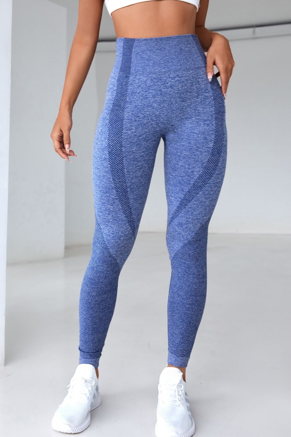 High Waistband Long Active Pants - felvior