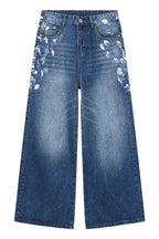 Men's Paint Wide Leg Jeans
