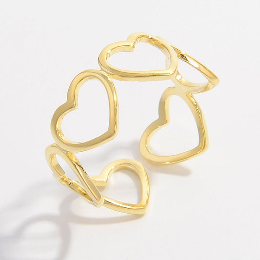925 Sterling Silver Heart Ring - felvior