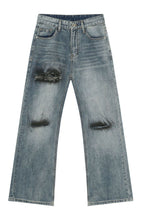 Men's Distressed Loose Fit Jeans