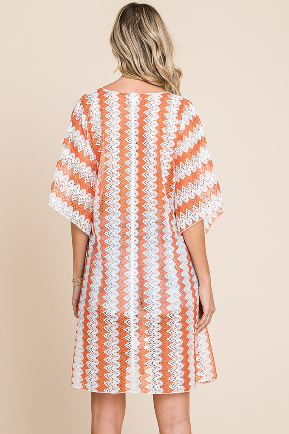 Cotton Bleu by Nu Label Multi Crochet Lace Cover Up - felvior