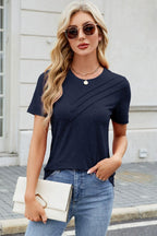 Round Neck Short Sleeve T-Shirt