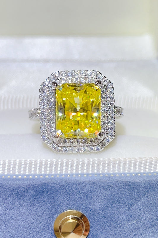 2 Carat Moissanite 925 Sterling Silver Ring - felvior