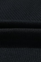 Floral Applique Drop Shoulder Open Front Cardigan