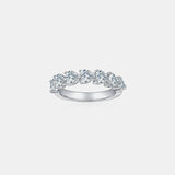 2.1 Carat 925 Sterling Silver Moissanite Heart Ring - felvior