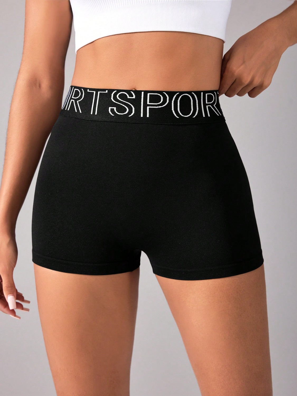 High Waist Active Shorts Hauptbild