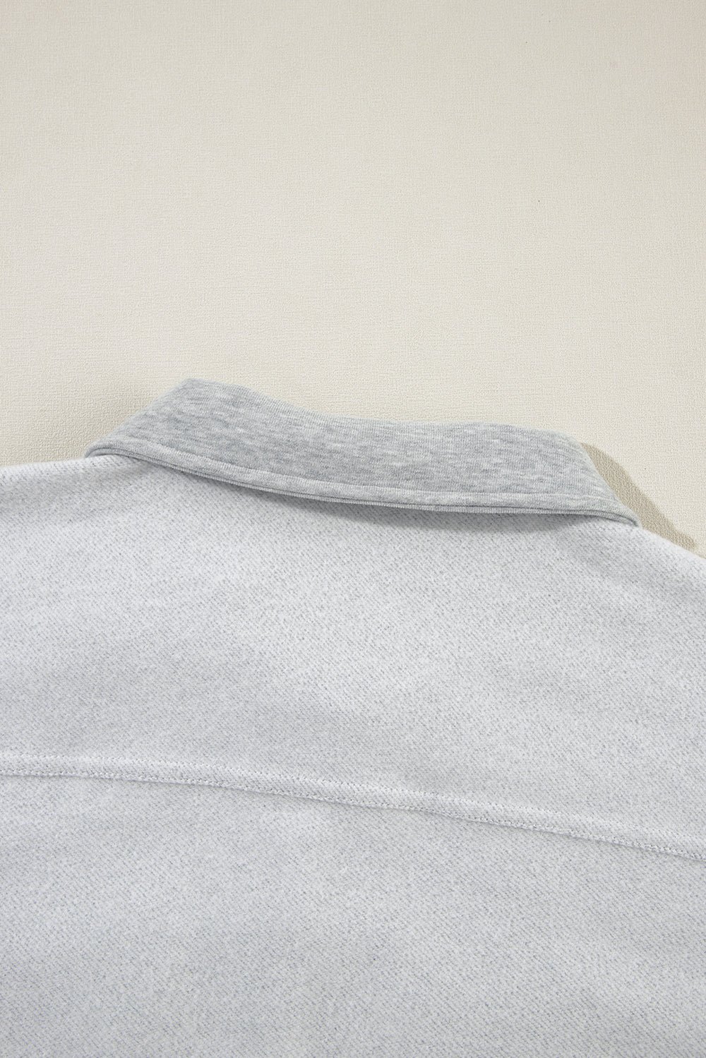 Pocketed Curved Hem Button Up Vest