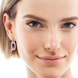2.16 Carat Moissanite 925 Sterling Silver Earrings - felvior