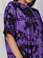 Tie-Dye Round Neck Short Sleeve T-Shirt