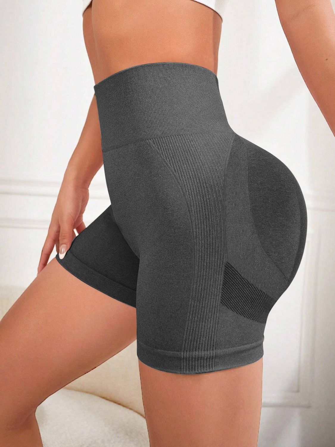 High Waist Active Shorts - felvior