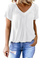 V-Neck Short Sleeve T-Shirt