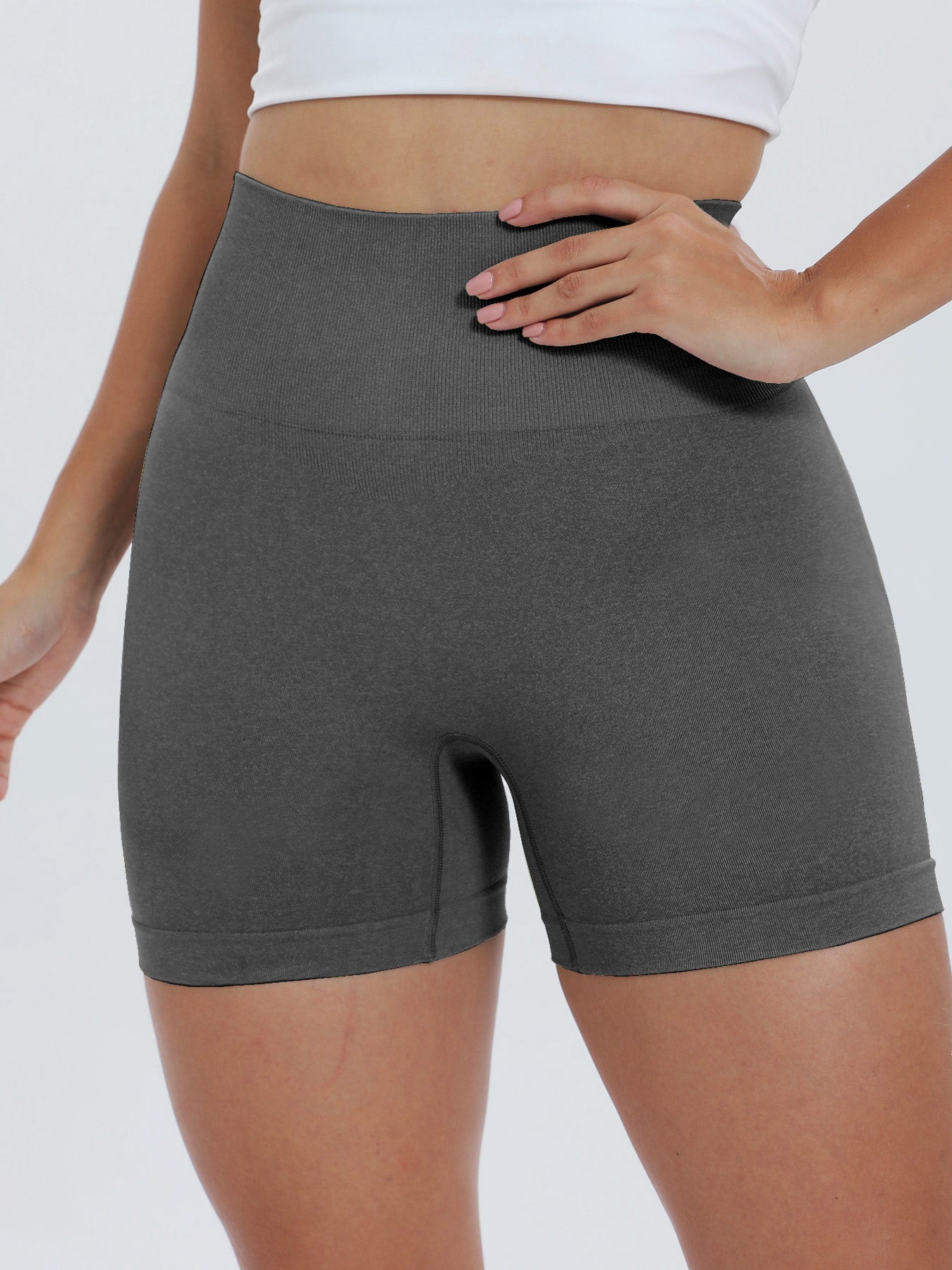 High Waist Active Shorts - felvior