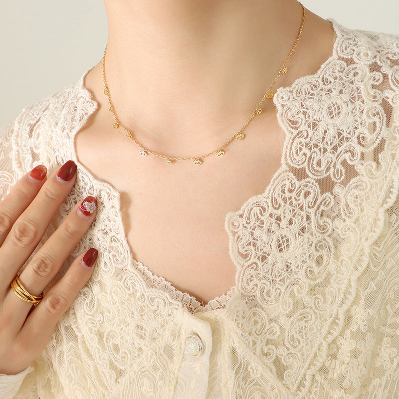 Titanium Steel Charm Necklace - felvior