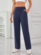Lovelet High Waist Active Pants with Pockets