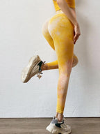 Tie-Dye High Waist Active Leggings