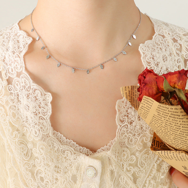 Titanium Steel Charm Necklace - felvior