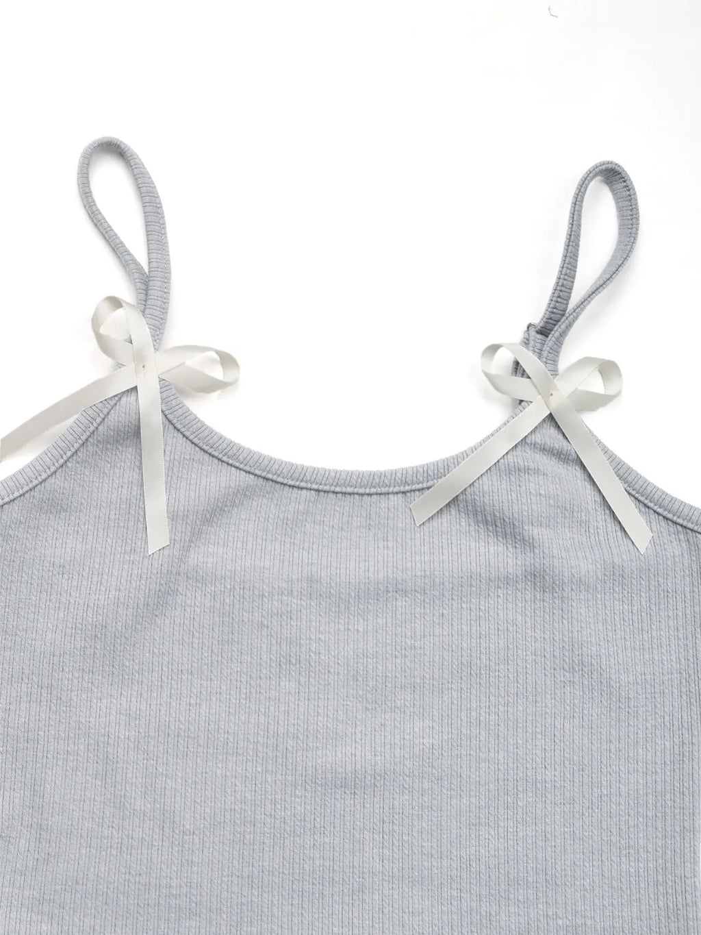 Asymmetrical Bow Cami and Skirt Set