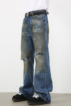 Men's Distressed Jeans