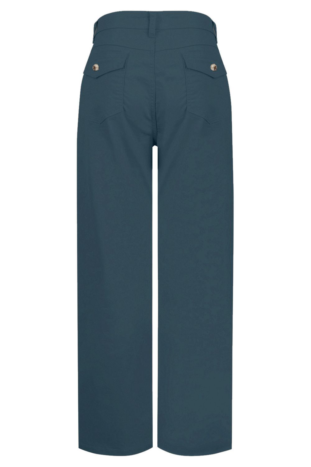 High Waist Jeans with Pockets - felvior