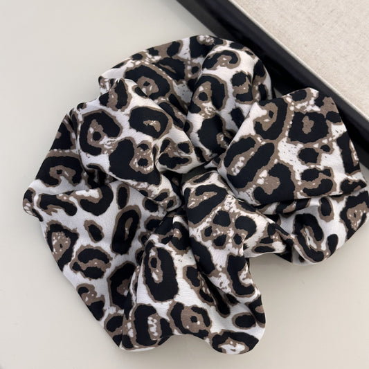 Leopard Elastic Hair Scrunchy - felvior