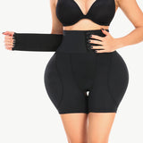 Full Size Removable Pad Shaping Shorts - felvior