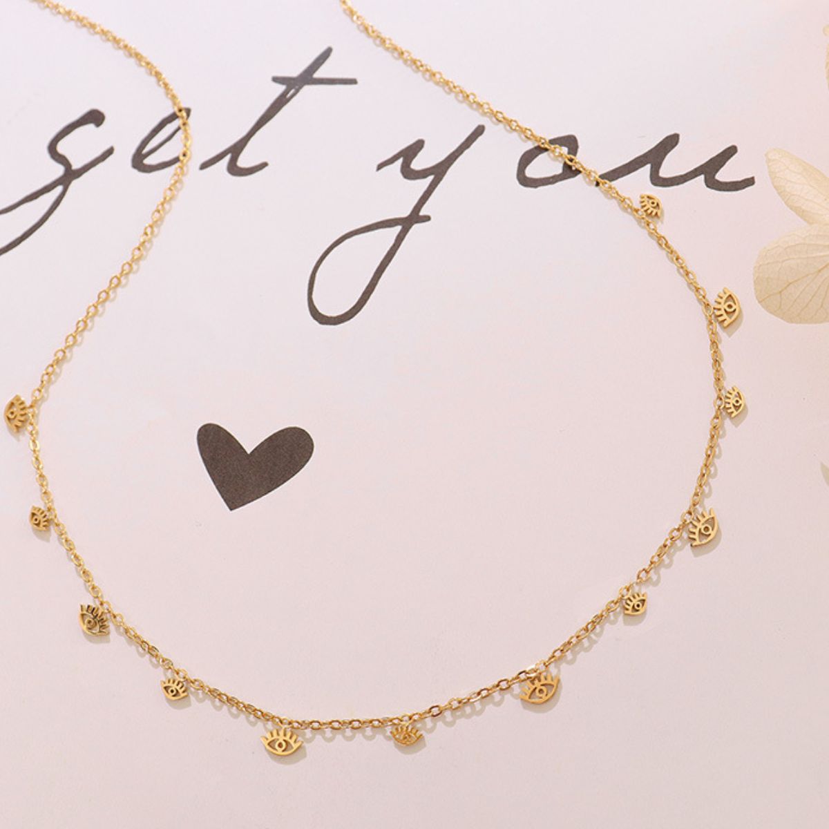 Titanium Steel Charm Necklace - felvior