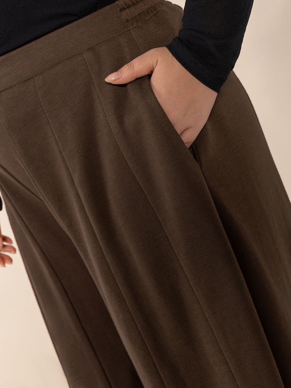 Plus Size Wide Leg Pants with Pockets
