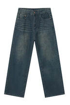 Men's Mid Rise Straight Leg Jeans