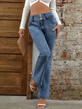 Bootcut Jeans with Pockets - felvior