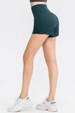 Wide Waistband Sports Shorts with Pockets - felvior