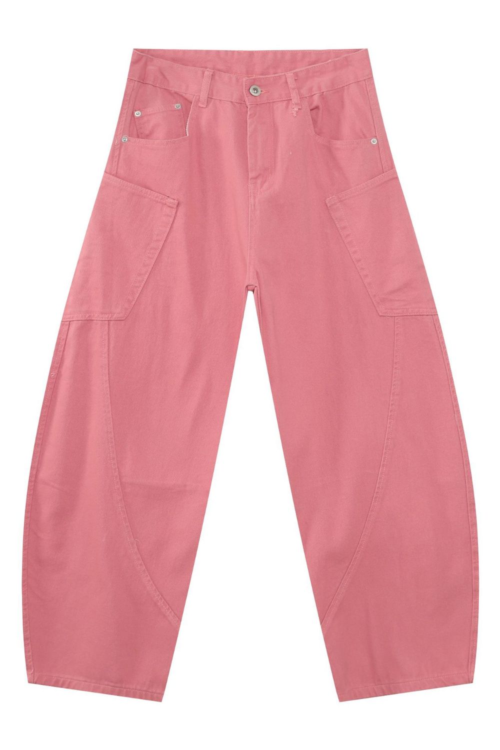 Men's Mid Rise Wide Leg Jeans