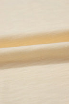 Solid Color Tank Top and Smocked Waist Pants Set