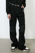 Men's Bootcut Jeans with Pockets