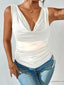 Side Drawstring Ruched Tank