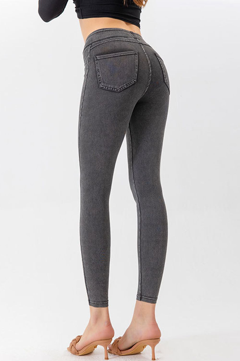 High Waist Skinny Jeans - felvior