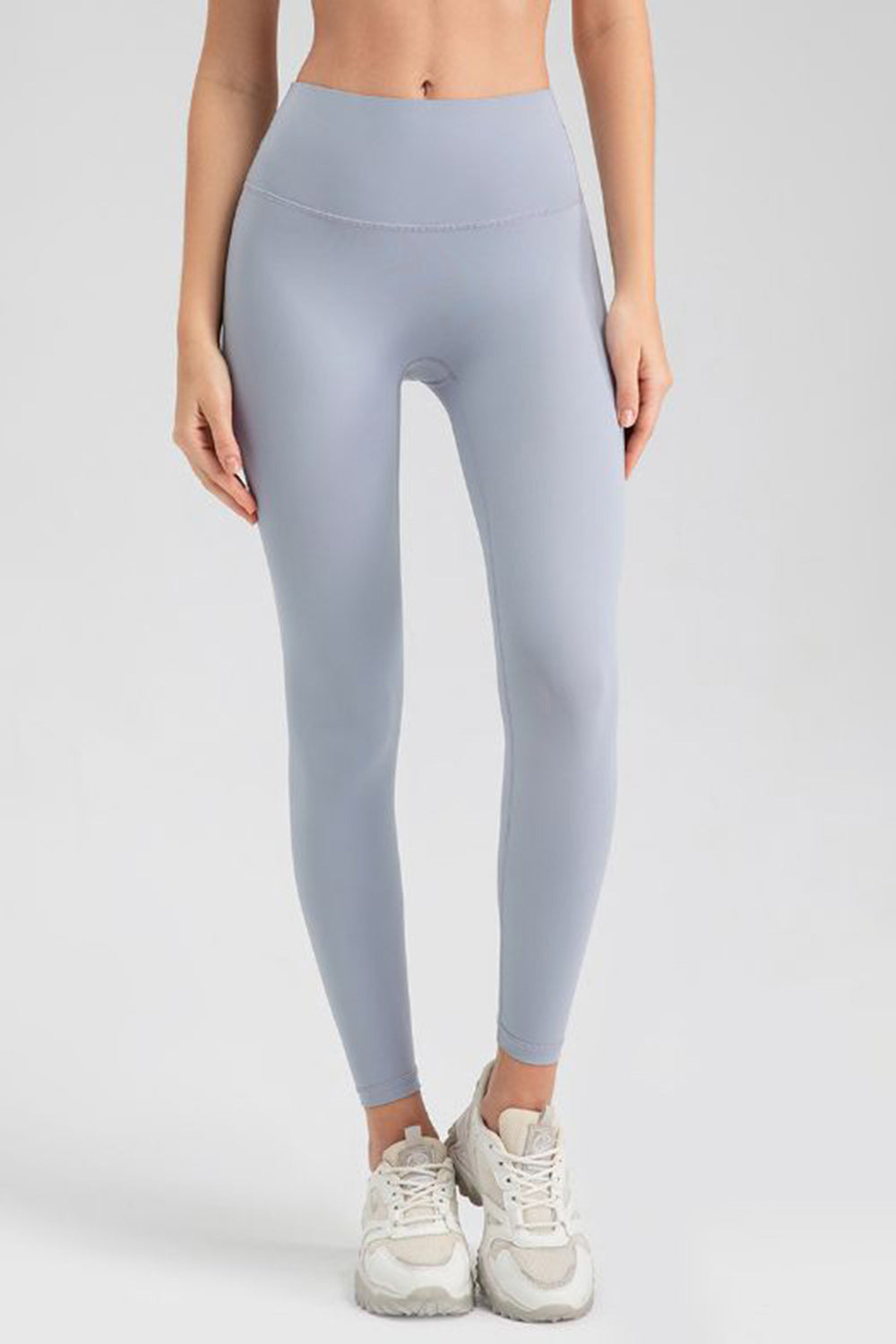 Wide Waistband Sport Leggings - felvior