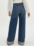 Cuffed Jeans with Pockets - felvior