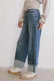 Straight Leg Jeans with Pockets - felvior