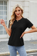 Round Neck Short Sleeve T-Shirt