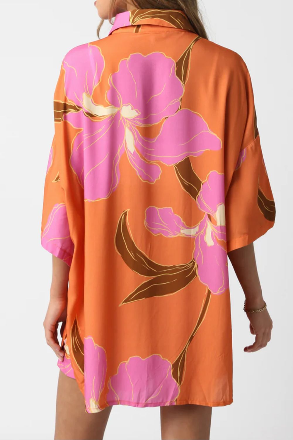 Floral Print Shirt and Shorts Set - felvior