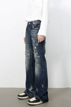 Men's Distressed Jeans