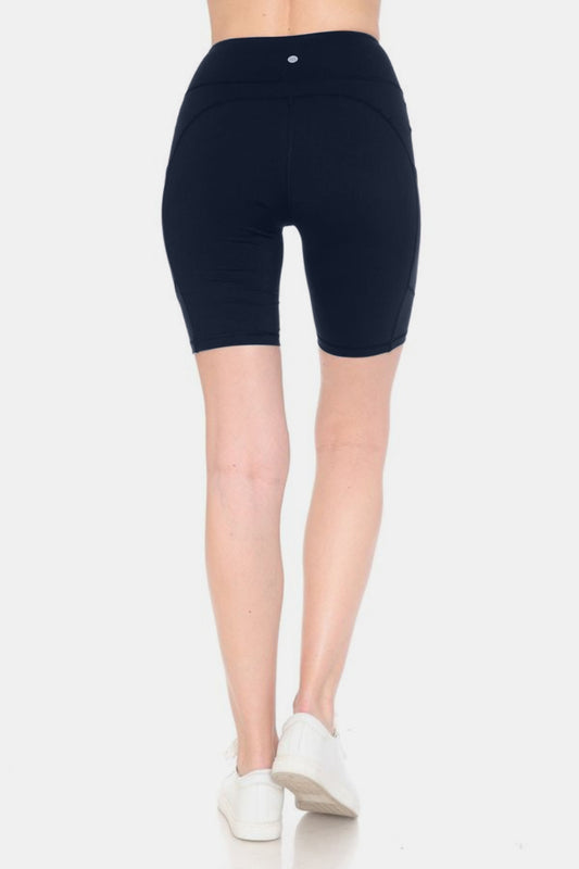 Leggings Depot Full Size High Waist Active Shorts - felvior