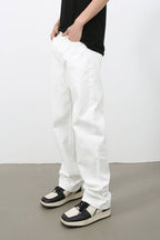 Men's Mid Rise Jeans with Pockets