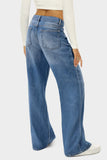 High Waist Wide Leg Jeans - felvior